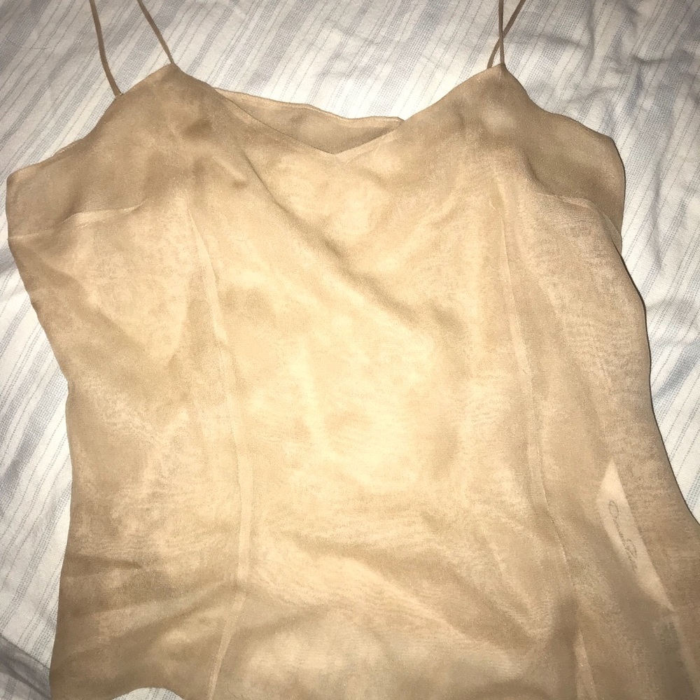 sheer tank top cute with high skirts or anything